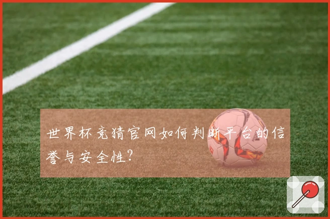 世界杯竞猜官网如何判断平台的信誉与安全性？